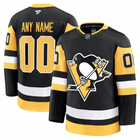 Pittsburgh Penguins Dresy Personalizované Fanatics Premium 2024-25 Černá Domácí - Pánské